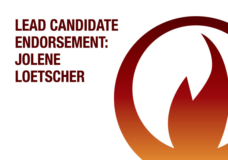 LEAD Candidate Endorsement: Jolene Loetscher